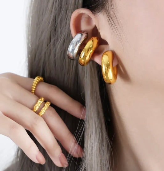 Curve Trendy Ear Cuffs
